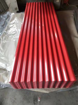 Preços de folha de telhado PPGI dura pré-pintada corrugada galvanizado metal perfurado para suas necessidades