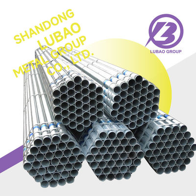 Tubos de aço galvanizados de baixo preço Tubos de aço galvanizados a quente de 1,5 a 4 polegadas com grau Q195/Q235/Q235b