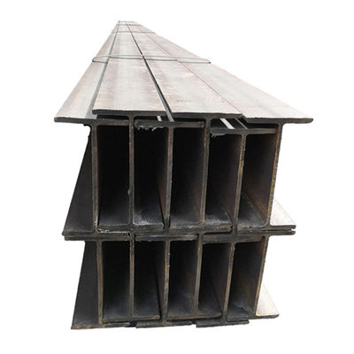 Faixa H de aço carbono estrutural com superfície galvanizada preta e espessura de flange 8 mm 64 mm