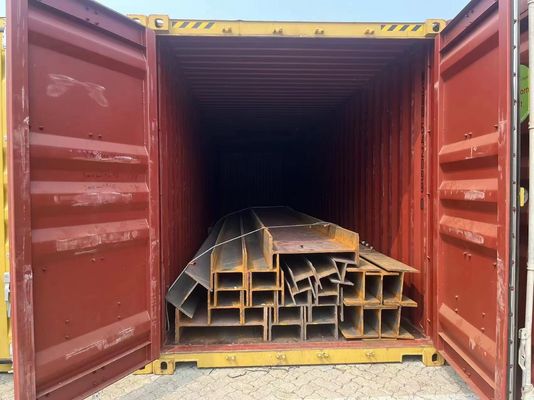 Suporte estrutural óptimo fornecido pela viga de aço laminada a quente Q235 na norma ASTM