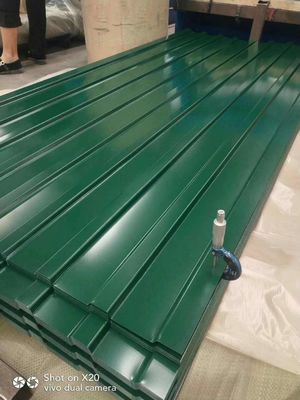 GB Construção padrão revestimento de zinco alumínio ondulado galvanizado ferro zinc chapa de telhado de metal para materiais de construção