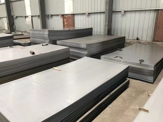 Chapa de aço carbono não oleado Chapa de aço laminada a frio para painel de telhado metálico