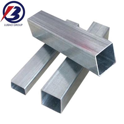 Tubo de aço galvanizado quadrado padrão ASTM com certificado JIS