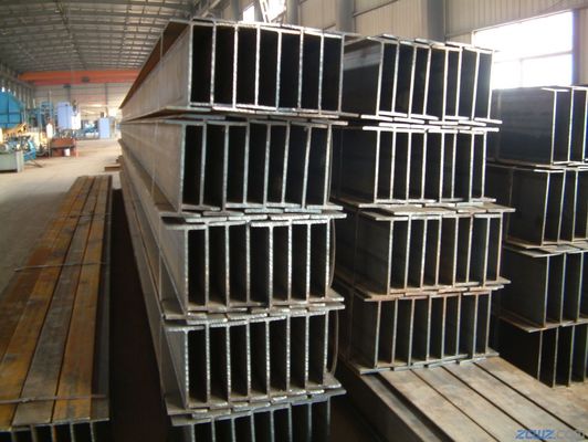 Q235 Aço carbono Wf I H Beam IPE para construção ASTM A572/A992 Grau Q235 Largura da flange 50-400mm