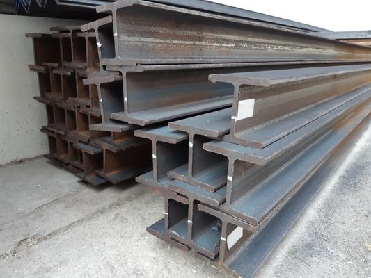 W14 W16 W12 W21 Construção H Beam Steel com e espessura de teia 6,5-70mm Espessura de flange 8mm 64mm