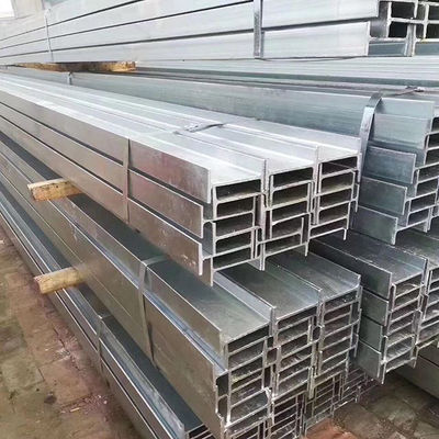 W14 W16 W12 W21 Construção H Beam Steel com e espessura de teia 6,5-70mm Espessura de flange 8mm 64mm
