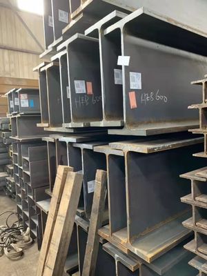 400x400 Q235/Q345/ST37-2/ST52/Q420/Q460/S235JR/S275JR/S355JR Ferro de aço carbono laminado a quente com perfil H para construção