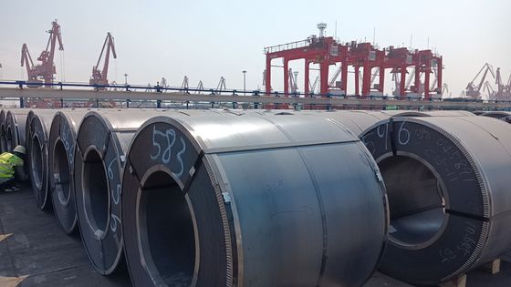 Tecnologia laminada a quente ASTM A36 A283 A387 Q235 Q345 S235jr Mild Ms Black Annealed HRC Coil for Metal Fabrication Projects