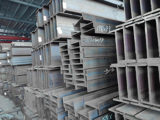 Feixe H não ligado galvanizado para personalização Q355b Q345 Q235 A36 A572 Feixe estrutural Feixes de aço H laminados a quente