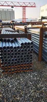 Seção Forma Redonda Grande Diâmetro LSAW SSAW Tubo de aço carbono espiral soldado para infraestrutura de ponte