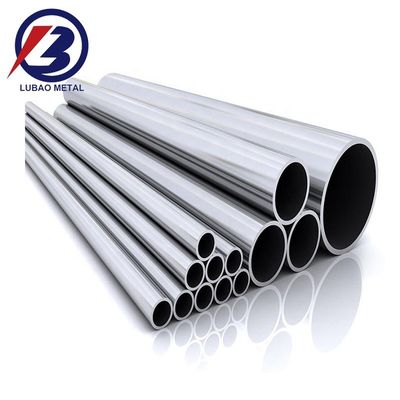 2B BQ/BA 201/304 Tipo de linha de solda Tubos e tubos redondos e sem costura de aço inoxidável para amortecimento de gases de escape de motocicletas
