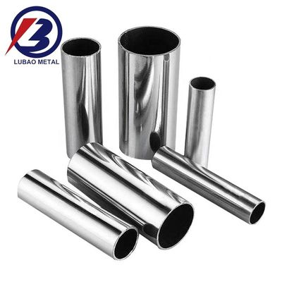 2B BQ/BA 201/304 Tipo de linha de solda Tubos e tubos redondos e sem costura de aço inoxidável para amortecimento de gases de escape de motocicletas