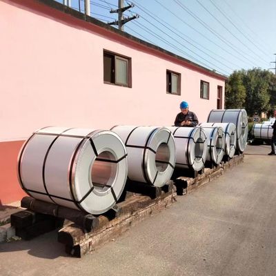 PPgi bobinas de aço galvanizado em RAL9001 RAL1002 RAL1001 com revestimento galvanizado