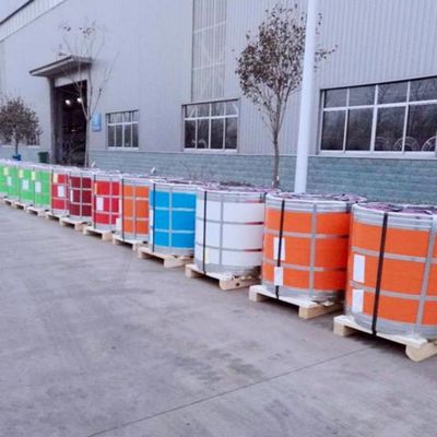 Serviço de descolagem de bobinas de aço galvanizadas PPgi pré-pintadas, revestidas de cor, de cor natural