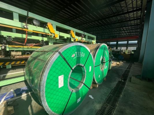 1.5-15mm espessura 304 304L bobina de aço inoxidável 2B 8K BA HL com padrão ASTM e comprimento conforme solicitação do cliente
