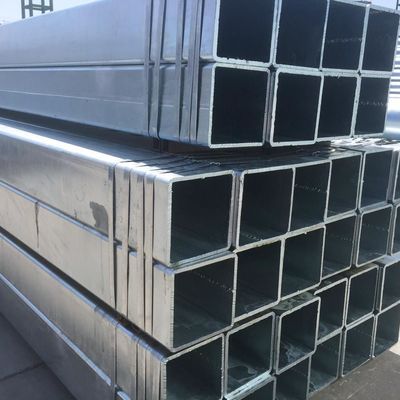 Empilhadeira de aço para carbono leve Quadrado de baixo carbono Galvanizado Erw Estrutural Rectangular Tubo GI oculto Tubo de aço galvanizado Tubo GI Quadrado