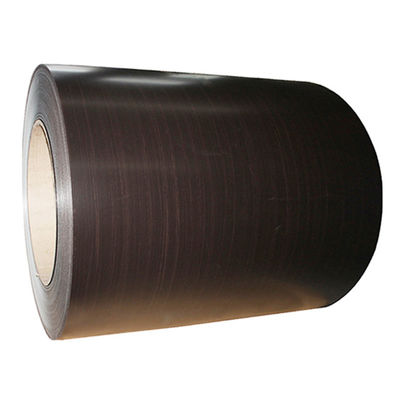 Bobina revestida de zinco de cor PPGL Impressa PPGI Metal bobina de aço galvanizado G550 DX51D Z275 Grau para aplicações industriais