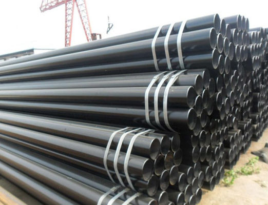ASTM A106 MS Tubos Tubos de aço soldados de baixo carbono com serviço de processamento não ligado e de dobra