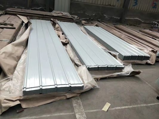 Folha de telhado corrugada personalizada Cor PPGI Folha de telhado SGCC Cor Revestida Pré-pintada Folha de aço galvanizado Certificado