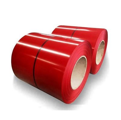 Coils de aço revestidos de cor PPGI pré-pintado 0,4 mm-0,25 mm espessura Folha de telhado Fabricação com chuva ácida e resistência UV