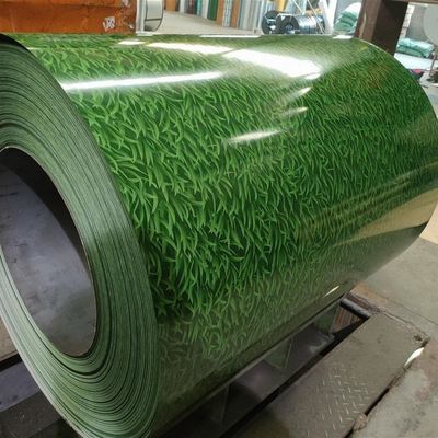 Superfície revestida por galvanização PPGI COIL ROLL Dx51d Dx52D 0,4 mm 0,5 mm 0,6 mm bobinas de aço pré-pintadas para materiais de construção