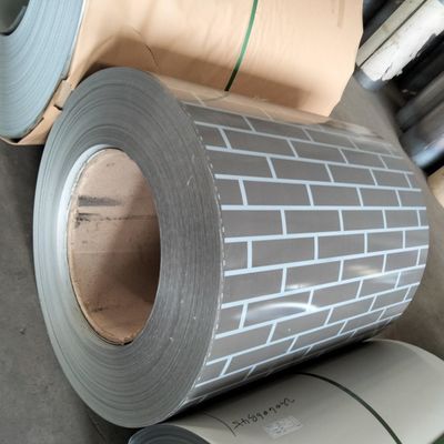 Venda direta PPGI COIL ROLL Dureza Full Hard 0.4mm 0.5mm Dx51d Dx52D bobinas de aço galvanizado pré-pintadas