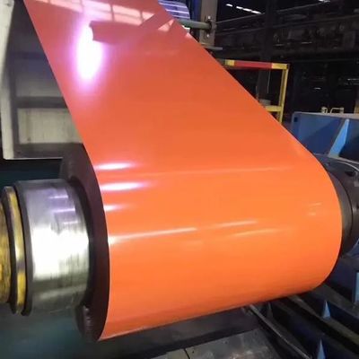 0.4mm 0,5mm Espessura Pre-pintado Galvalume Metal Strips Galvanized Color Coated Steel Coil para Fabricação de Chapas corrugadas