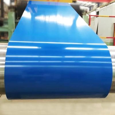 0.4mm 0,5mm Espessura Pre-pintado Galvalume Metal Strips Galvanized Color Coated Steel Coil para Fabricação de Chapas corrugadas