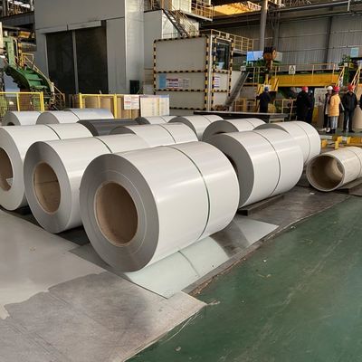 ASTM/AISI/SGCC/CGCC/TDC51DZM/TDC52DTS350GD/TS550GD/DX51D Z Q195-q345 RAL Folha revestida de cor bobina de aço galvanizado pré-pintada