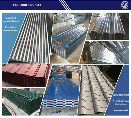 ASTM/AISI/SGCC/CGCC/TDC51DZM/TDC52DTS350GD Grau 0.1mm 0.2mm 0.3mm Dx52d PPGI Painel de telhado de aço corrugado com tolerância ± 1%