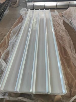 Material de construção à prova de fogo Cor Galvanizado Folha corrugada com técnica galvanizada a quente e telhado resistente ao calor
