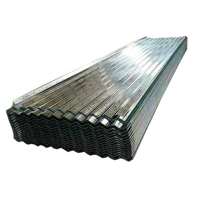 Chapa de telhado de zinco Chapas de telhado de ferro galvanizado GI Chapa de telhado profissional Large stock Coating Z41-Z60 Tolerância ± 1%