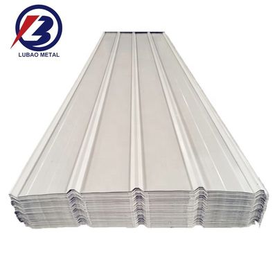 Superfície de folha de telhado galvanizado revestido Branco Azul Verde Vermelho Preto 0.22/0.23/0.24/0.25/0.26/0.27/0.28mm para benefício