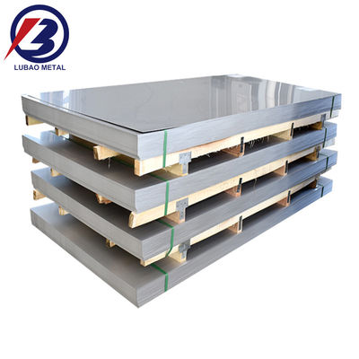Folha de aço inoxidável 2mm 301 316 304 Placa de aço 304L 430 201 at para a indústria da construção padrão AISI