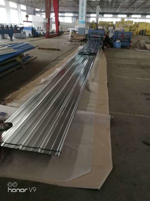 SGCC Grau de zinco de telhado de chapa de aço colorido telhado azulejos com técnica de laminado a frio e tecnologicamente