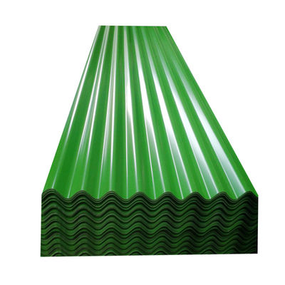 Comprimento do recipiente 3601-3660mm Design personalizado PPGI PPGL Folha de telhado de cor revestida de aço com Qualit