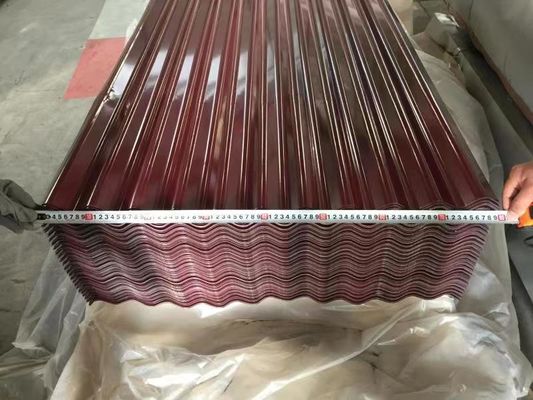 Chapas de telhado de zinco galvanizado galvanizado largura 665-1100 mm revestimento de zinco 20-275 g/m2 para de Prime