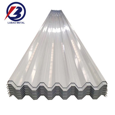 Técnica laminado a quente Dx51d Dx52D Dx53D 0,12-6mm 30-275g Galvalume pré-pintado Ppgi telhados Chapas de aço ondulado com 1