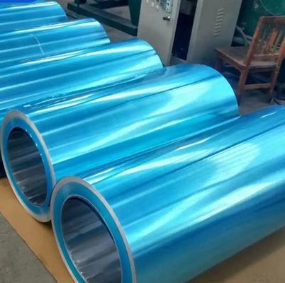 DX51D AZ DX52D AZ DX53D AZ 0.2MM 0.4MM PPGL PPGI bobina de aço revestida por cor para serviço de processamento de corte e série 3000