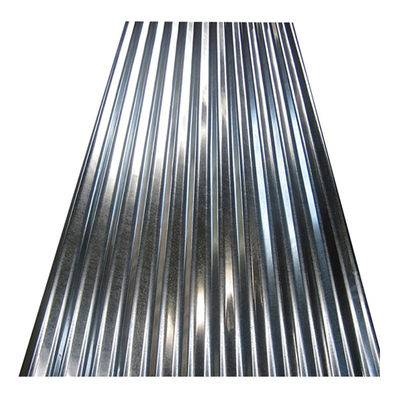 Tela de chapa metálica galvanizada/tela de chapa corrugada GI/tela de chapa de zinco 665-1100 mm de largura Tecnologia laminada a quente