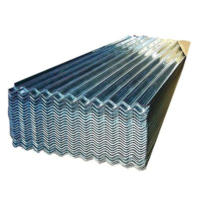 Tela de chapa metálica galvanizada/tela de chapa corrugada GI/tela de chapa de zinco 665-1100 mm de largura Tecnologia laminada a quente