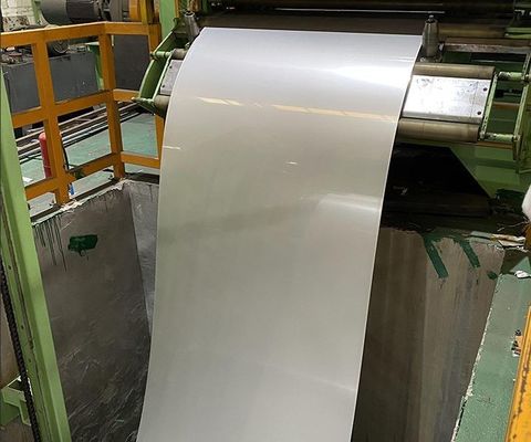 Tubo de fluido espessura 1,5 mm espelho polido bobina de aço inoxidável 201 para decoração final e faturamento por peso teórico