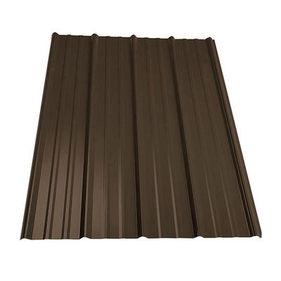 Folha de telhado de painéis metálicos revestidos de cor de zinco para a indústria da construção Full Hard Ral Color Ppgl