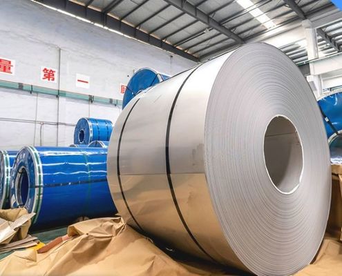 430 BA Finalização bobina de aço inoxidável para corte e soldadura laminada a frio 201 J1 J2 J3 304L 316L tira sem processamento de óleo