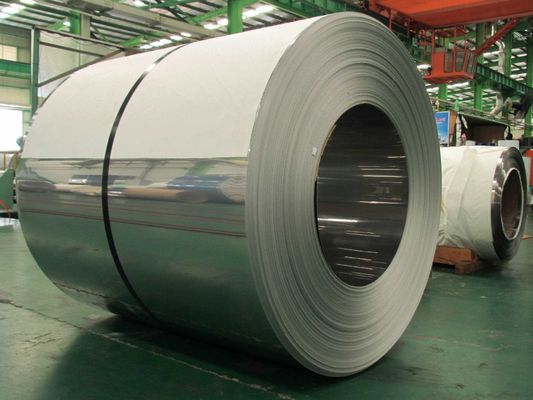 430 BA Finalização bobina de aço inoxidável para corte e soldadura laminada a frio 201 J1 J2 J3 304L 316L tira sem processamento de óleo