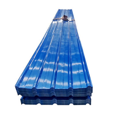 30-275 g/m2 Galvalume pré-pintado Ppgi telhas de telhado zinco GI corrugado chapa de aço galvanizado com serviço de processamento de soldagem