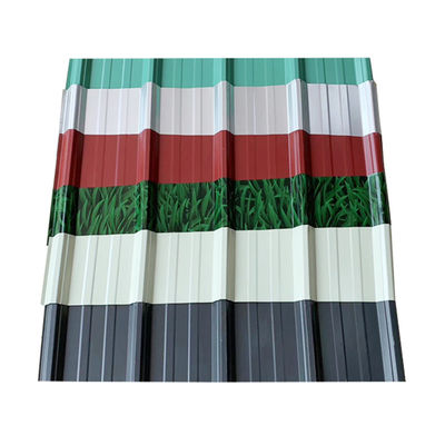 Técnica de telhas onduladas garantida 9002 9006 Folha de telhado de aço corrugado de cor com laminado a frio laminado a quente e garantida