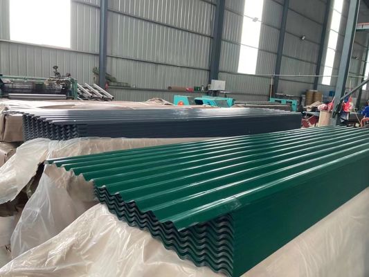 SGCC PPGI revestido Pré-pintado chapa de aço galvanizado para Serviço de Curvatura de Construção Chapa de telhado corrugada personalizada