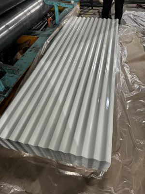 SGCC PPGI revestido Pré-pintado chapa de aço galvanizado para Serviço de Curvatura de Construção Chapa de telhado corrugada personalizada