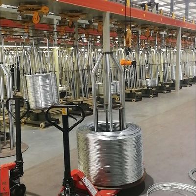 1 mm 1,5 mm 3 mm Diâmetro de fio galvanizado personalizado com 19 fios de proteção de filamentos e proteção de superfície de aço revestido com zinco